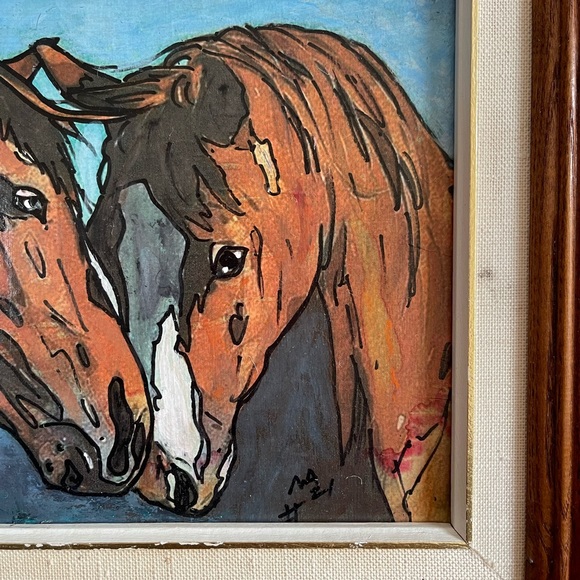 Vintage Art - Horse portrait - Picture 5 of 8